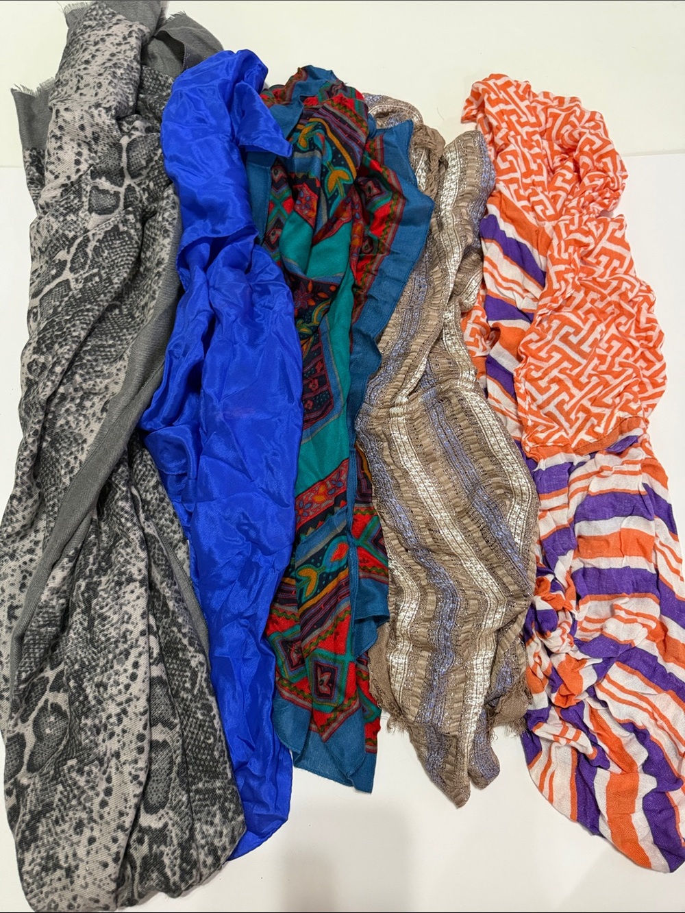 Mixed Color Women's Scarves - Pack of Assorted Styles